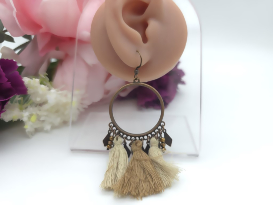 Boho Stil Ohrringe Vintage Ornament